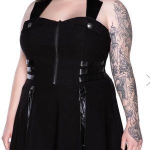 Psy-Ops Halter Dress